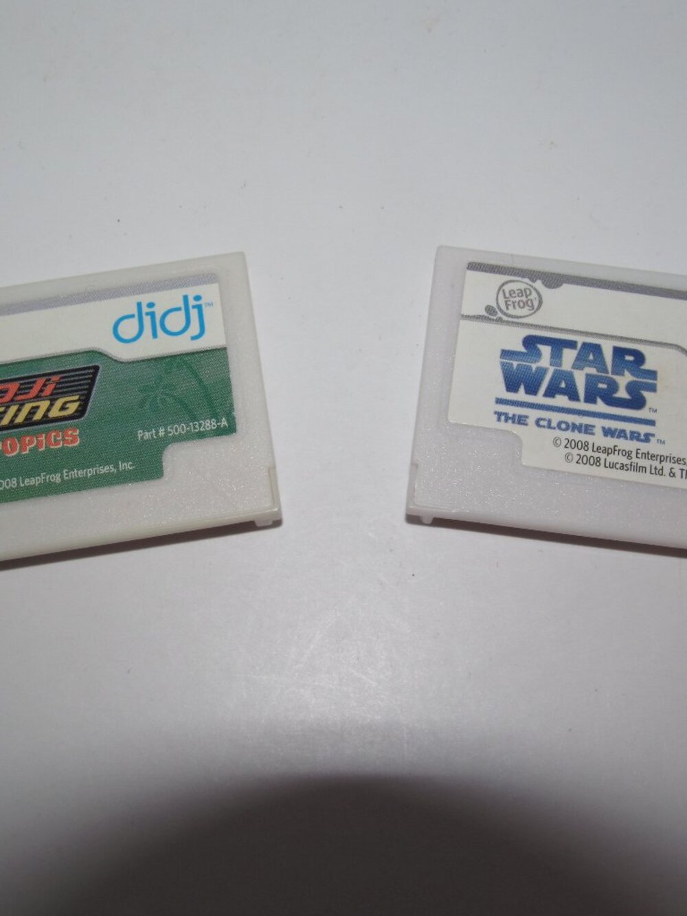 Leapfrog Didj & Leapfrog Explorer Video Games Star Wars & Didji Racing Works